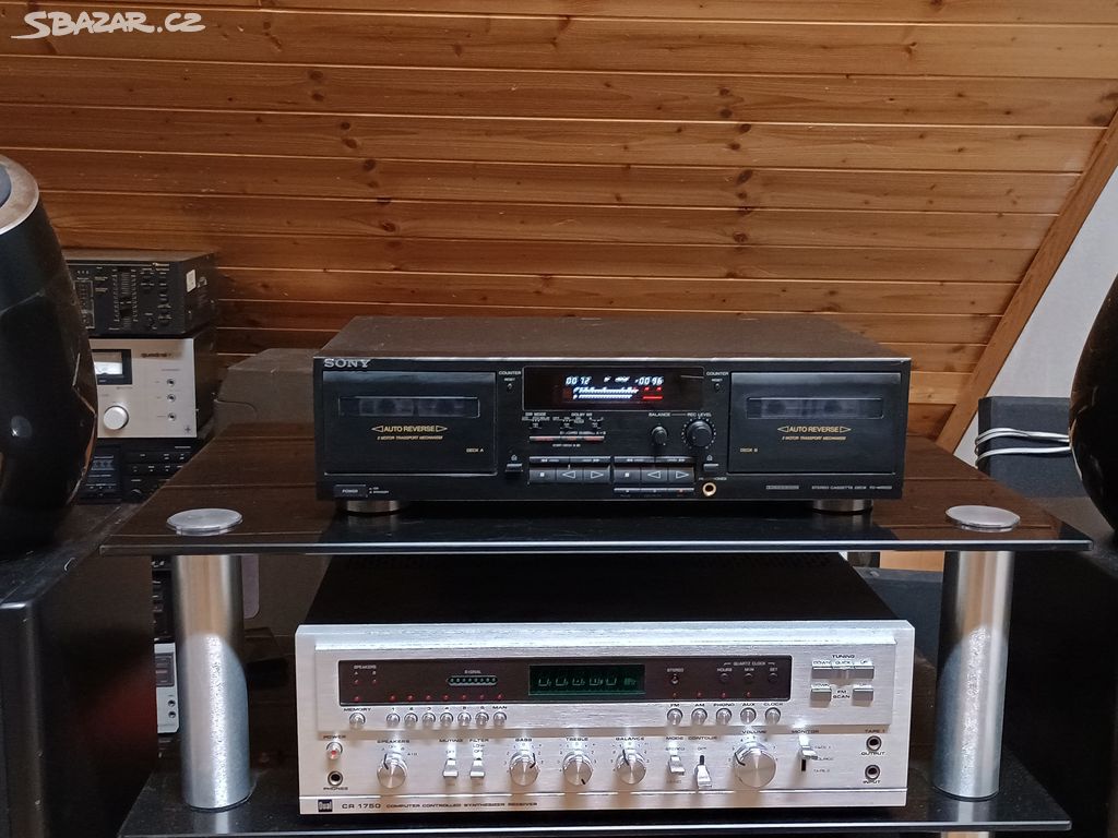 Sony TC-WR 535 tape deck po servisu