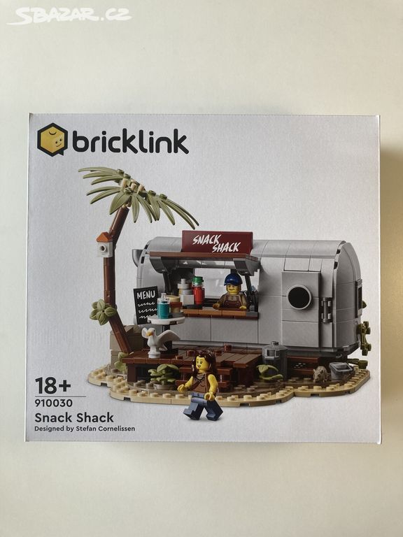 LEGO Bricklink 910030 Stánek s občerstvením