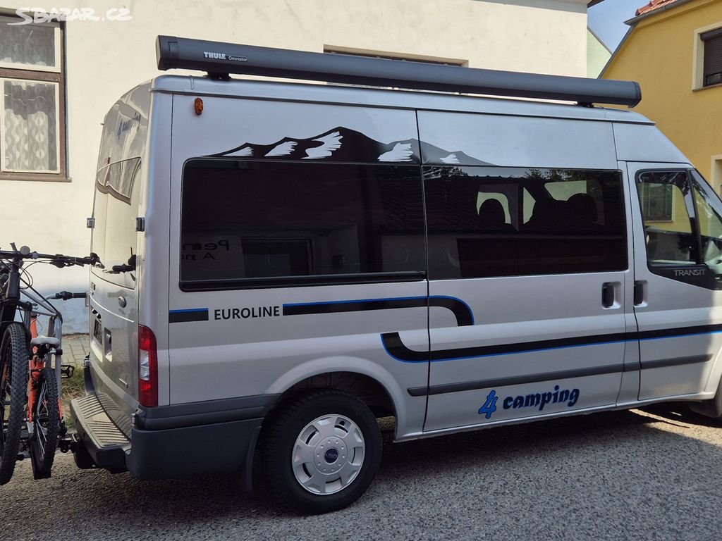 Obytný FORD TRANSIT EUROLINE 2,2TDCi,125PS,2013