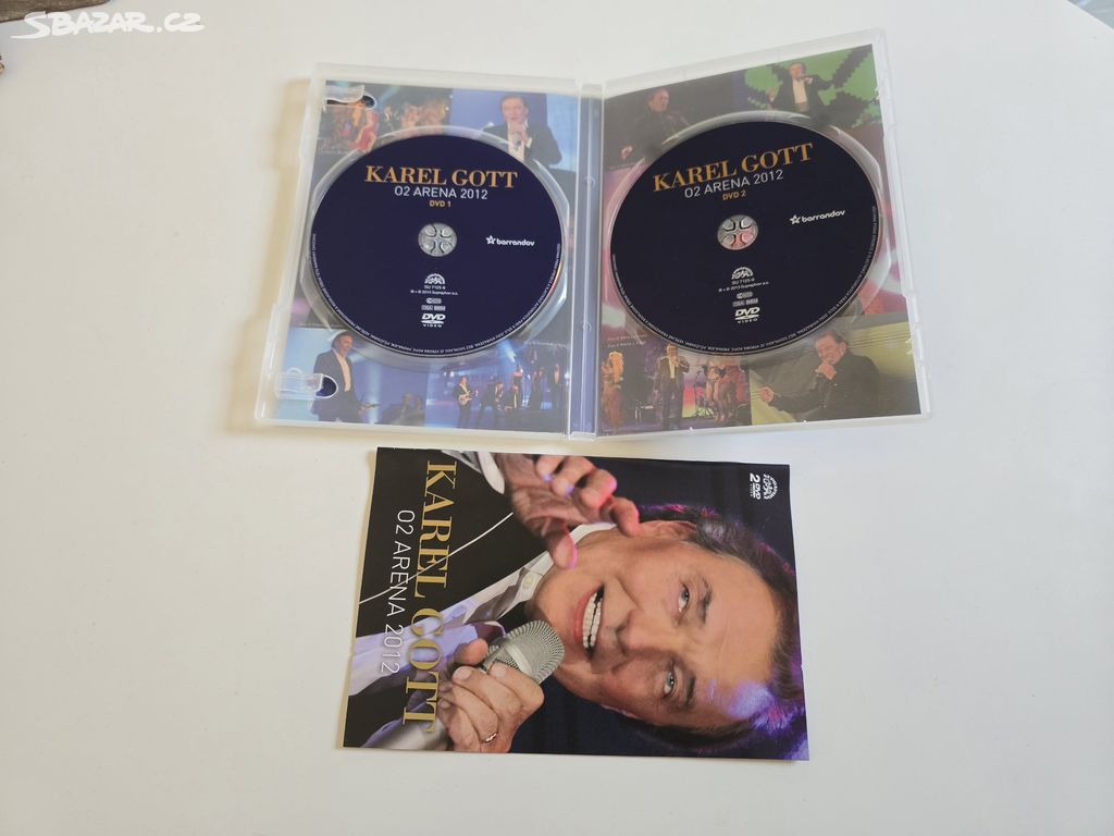 DVD Karel Gott O2 arena 2012