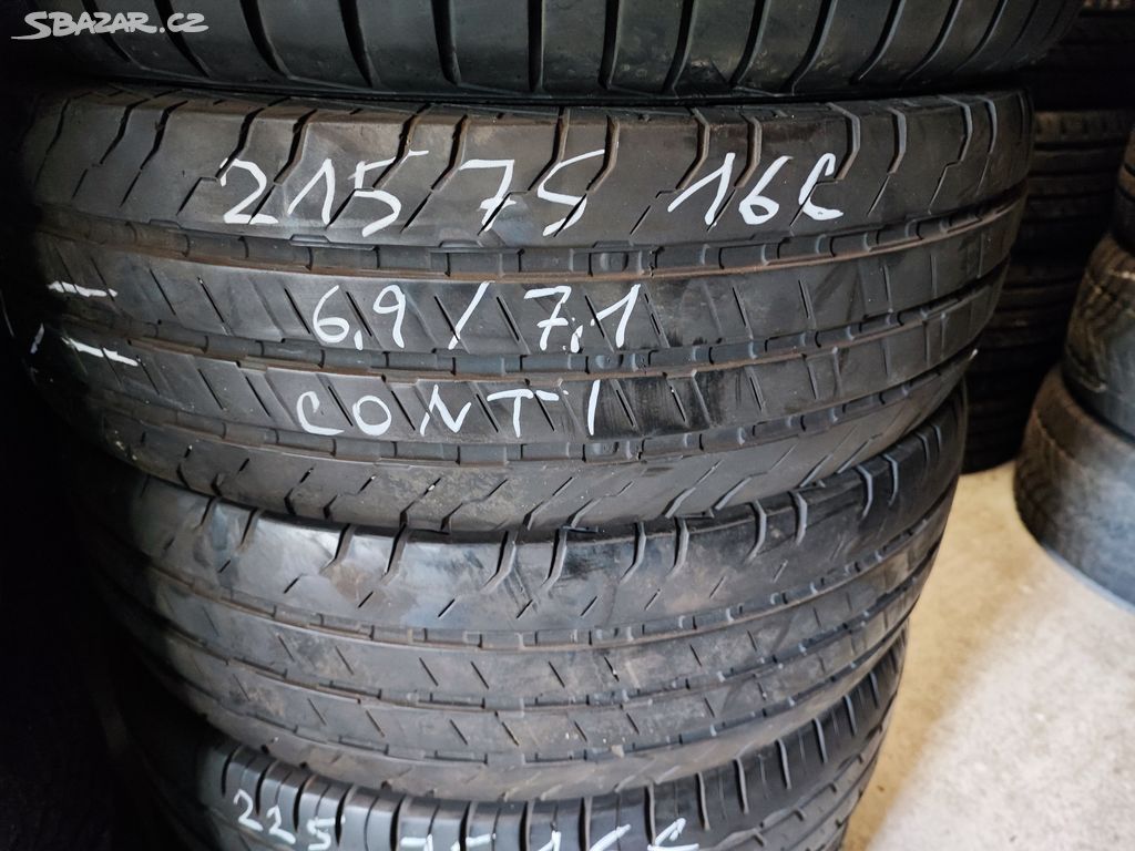 Letní pneu 215-75-16C R16C 16 R16 R C Conti