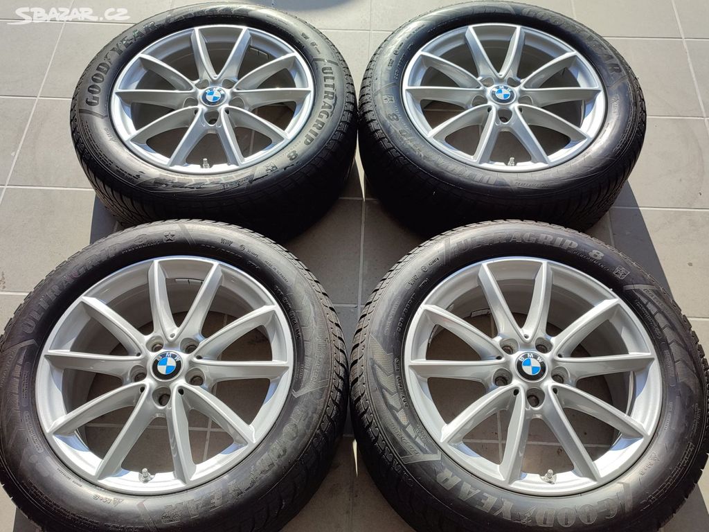 Originál ALU kola BMW 17" 5x112 ET52 pneu 225/55