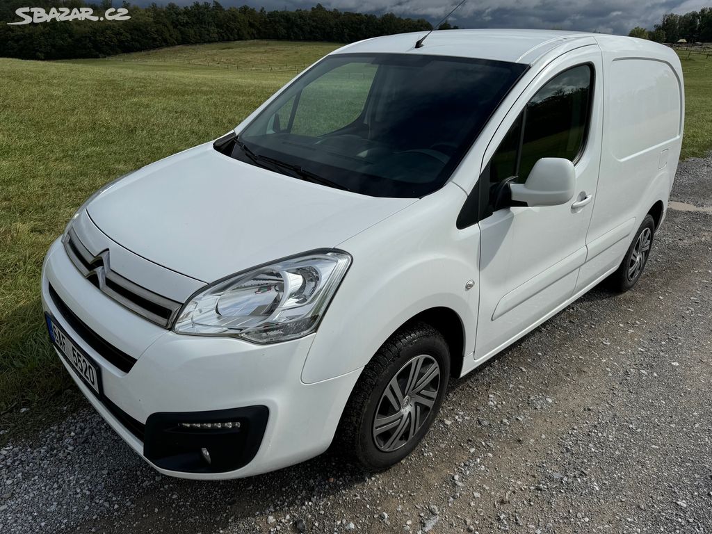 CITROEN BERLINGO 1.6BlueHDI 73kW KLIMA KOUP. V ČR