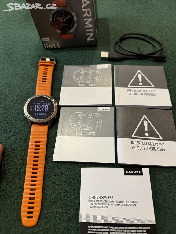 Garmin Fenix 6 Sapphire titanium