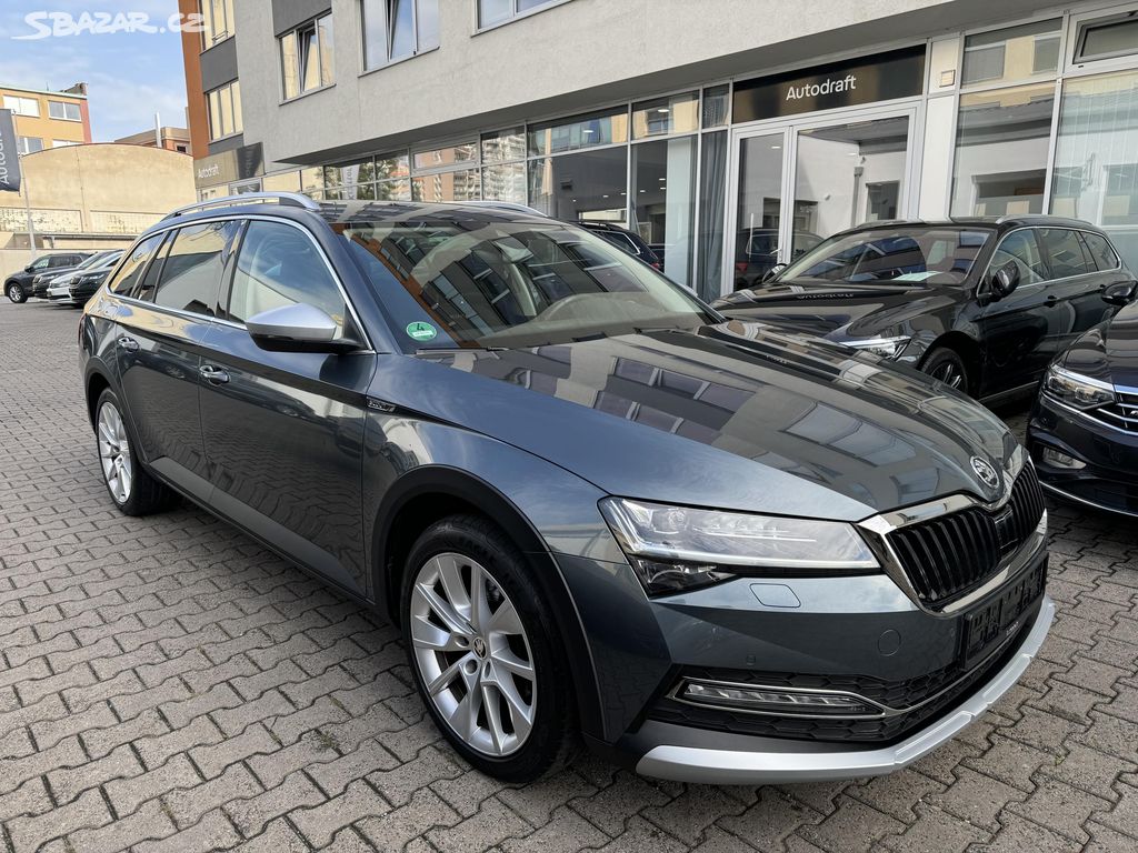 Škoda Superb 3 Scout 2.0 TDI 147kW 4x4 DSG Tažné