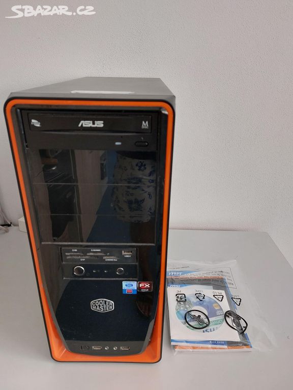 PC AMD 4x3.6 GHz, 8 GB RAM, SSD + HDD, GeForce