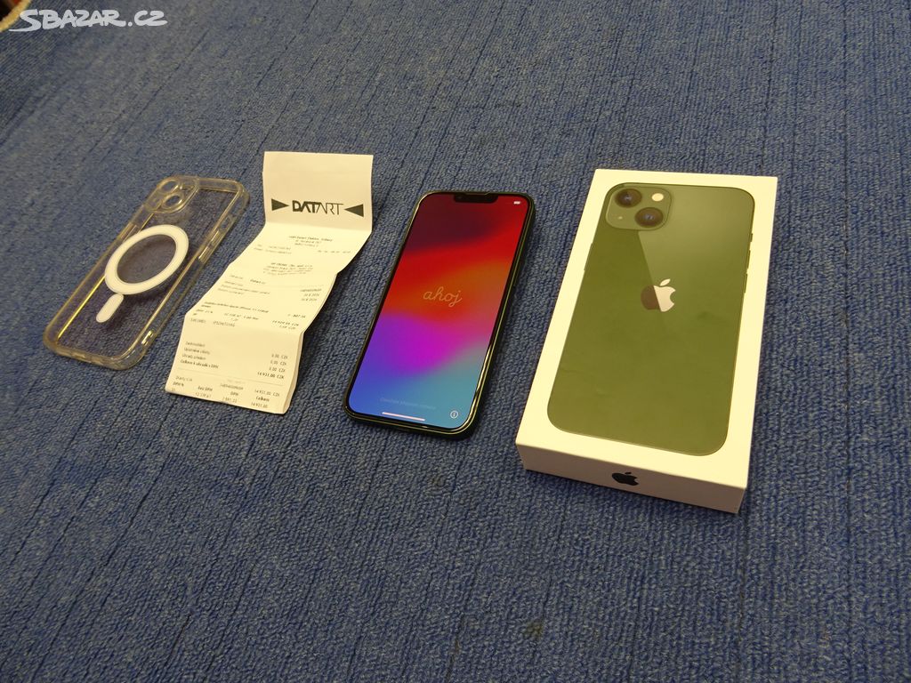 Nový Apple iPhone 13 128GB CZ záruka 2roky + SKLO