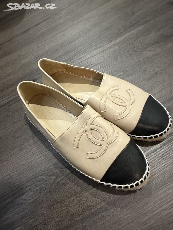 Espadrilky Chanel vel 39 kuze