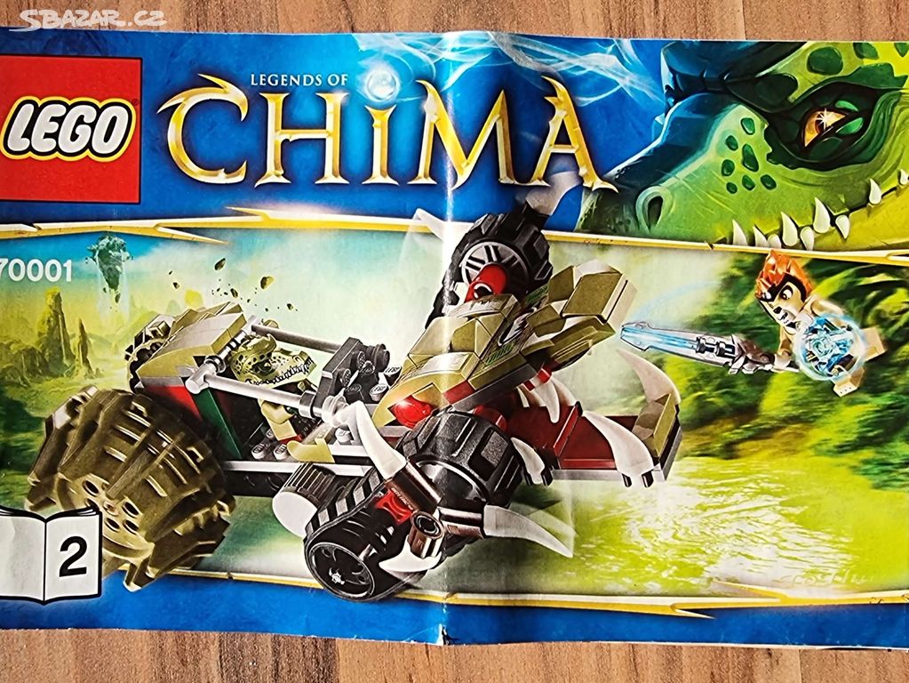 Prodám LEGO Chima 70001 - Crawleyho rozparovač