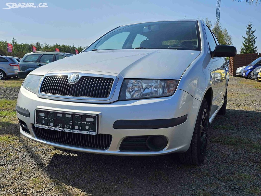 Škoda Fabia 1.4i 16V 55 kW, 2006, po TK, 1.majitel