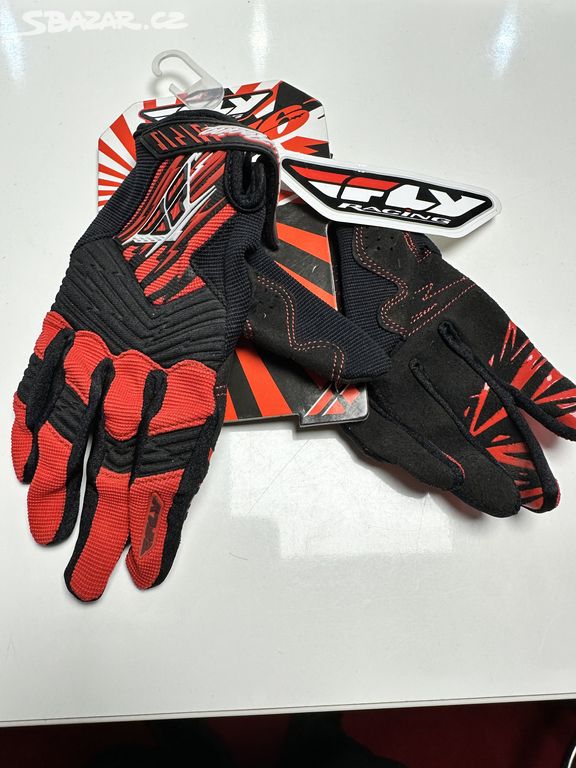 Nové motocross rukavice Flyracing vel. 4,6,7