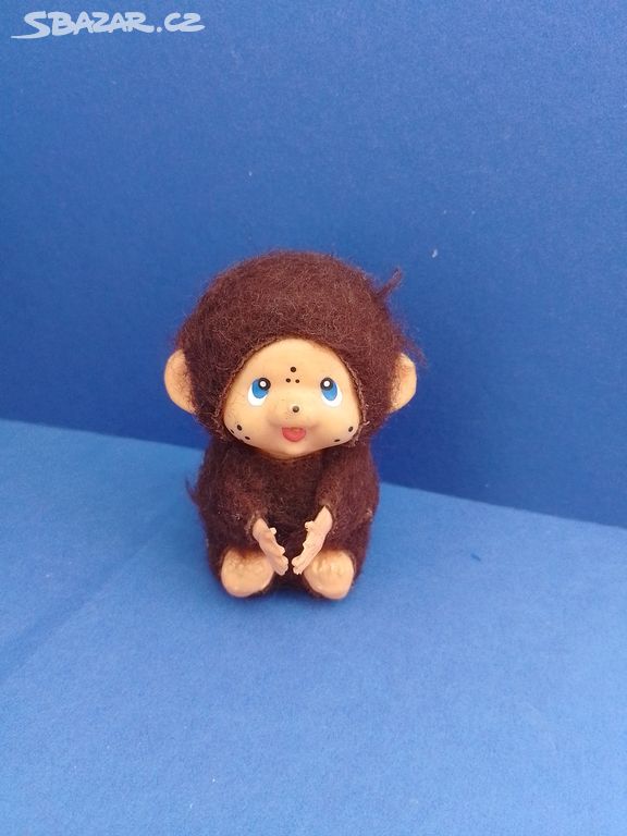 Mončičák monchhichi klipáček retro stará hračka