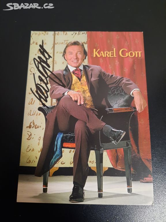 Autogram Karel Gott