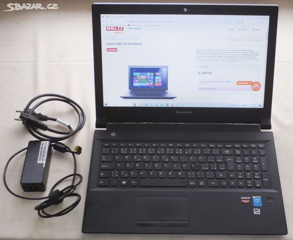 Lenovo B50-70 i3-4030 16GB 1TB Win 11 2x grafika