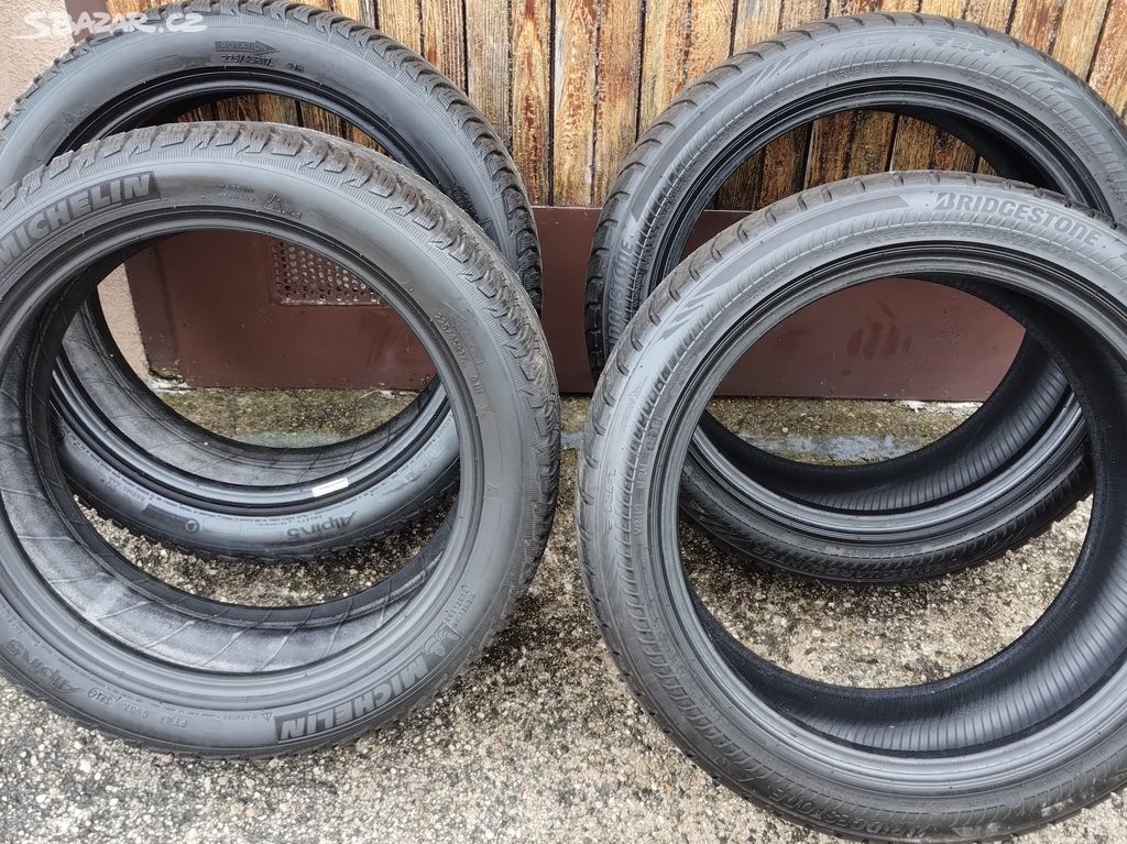 Sada zimni pneu 225/45-17 Bridgestone Michelin