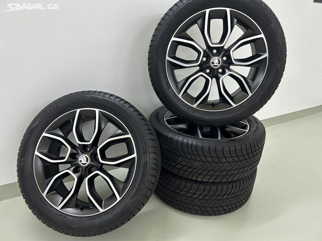 zimní originál al sada Škoda Kodiaq Crater 5x112