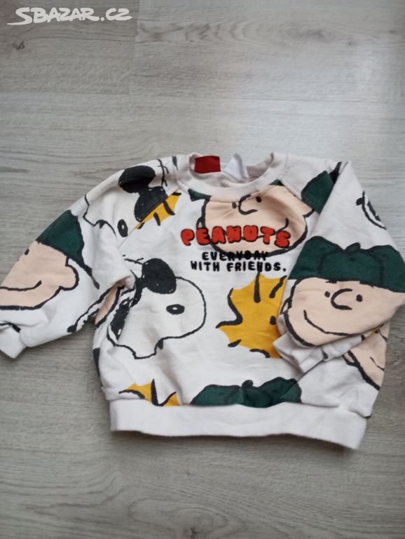 Mikina Zara Snoopy, velikost 86