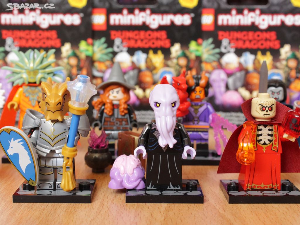 LEGO 71047 figurky Dungeon & Dragons - celá sada