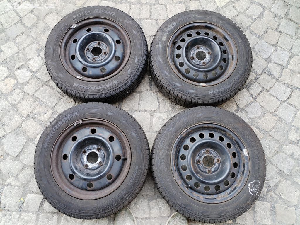 RENAULT KANGOO disky 4x100 + 165/70 R14C zima