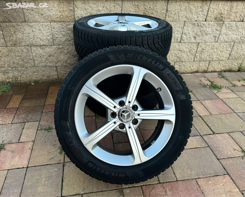 Mercedes-Benz disky + Michelin pneu 205/55 R17