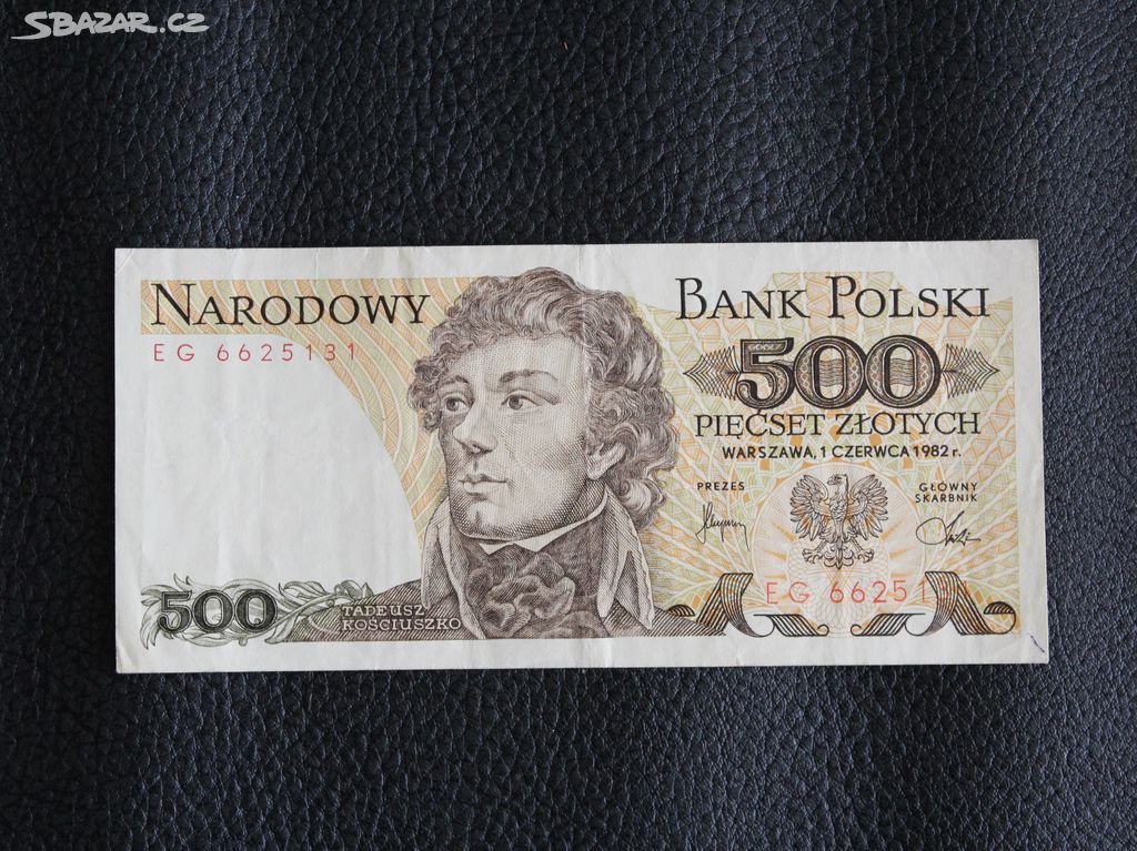 Polsko 500 Zlotých 1982