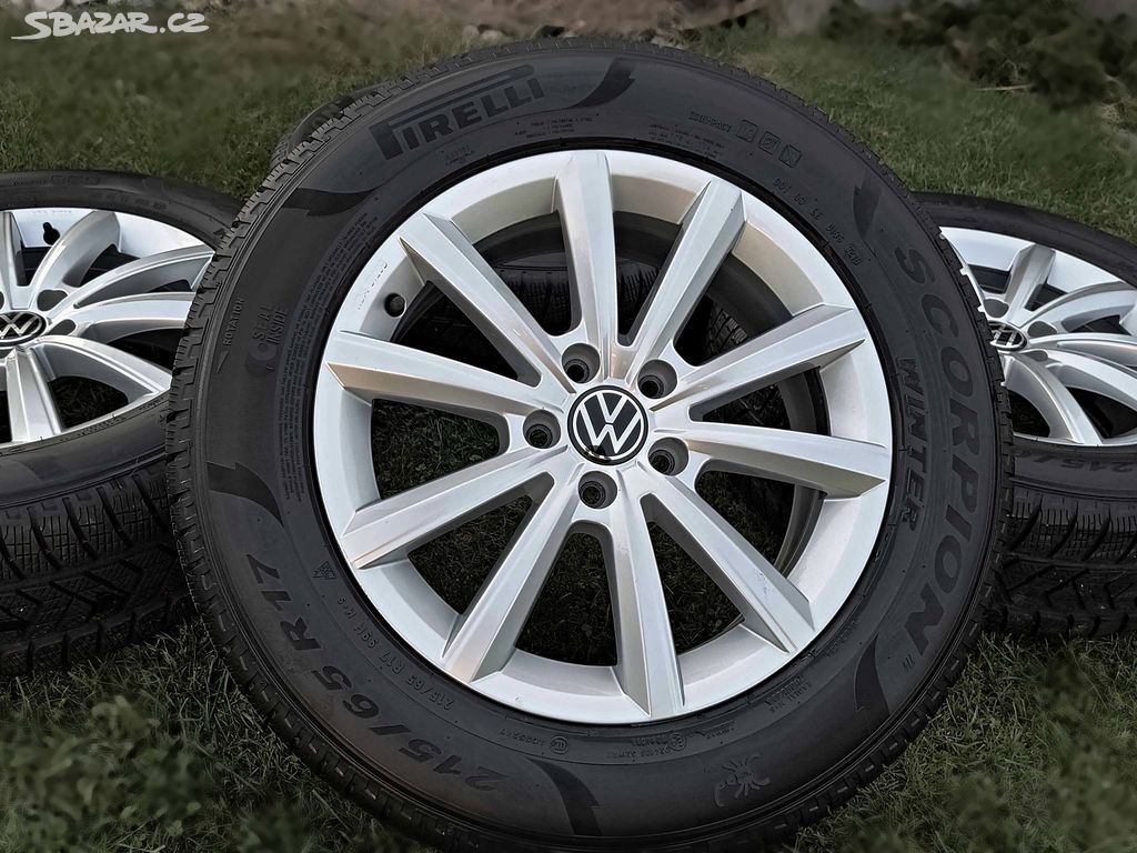 17 orig VW TIGUAN ŠKODA KODIAQPirelli 215/65 R17