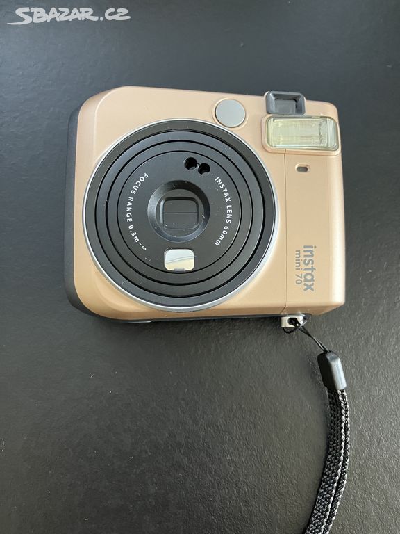 Instax Mini70 Zlatá barva