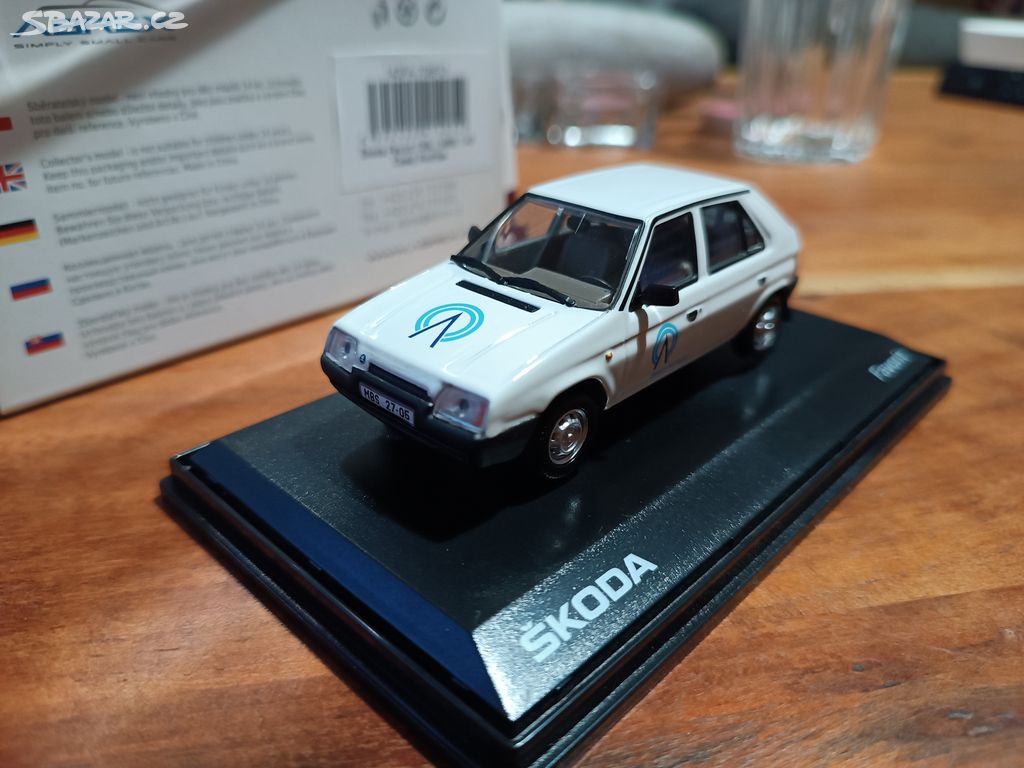 Abrex 1:43 Škoda Favorit Český Rozhlas limitka