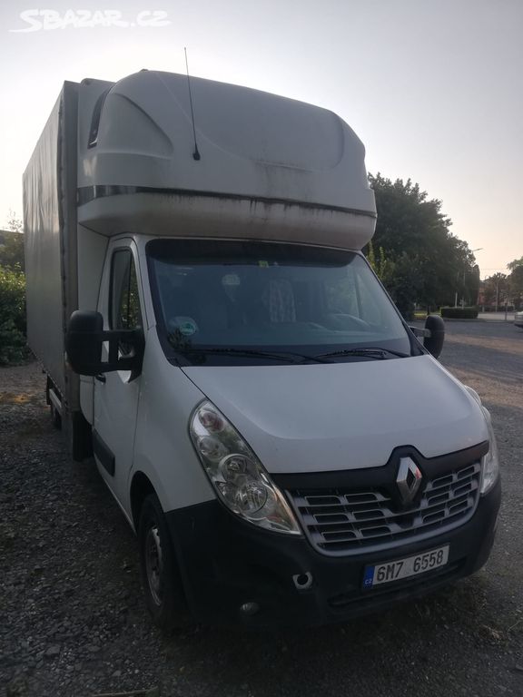 Renault Master valník s plachtou