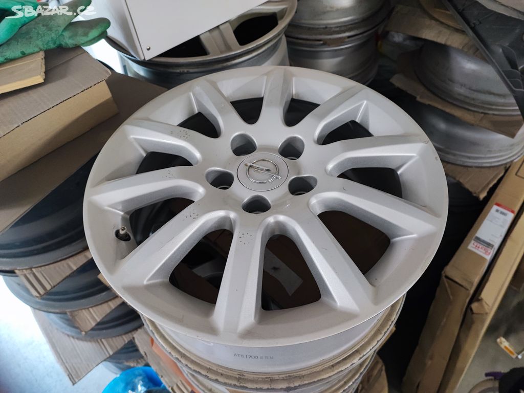 Orig. alu disky 16 R16 R 5x110 6,5J ET37 Opel