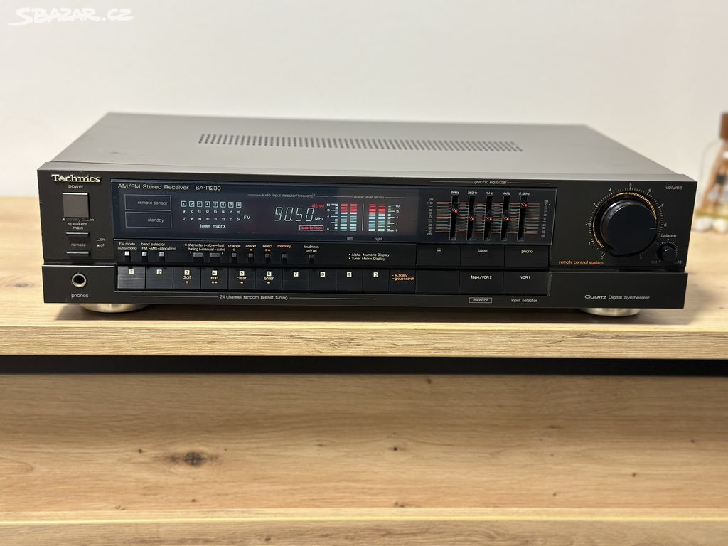 TECHNICS SA-R230 VÝBORNÝ STEREO RECEIVER !!