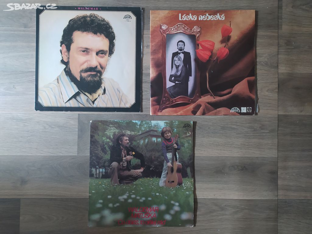 Lp gramofonové desky Waldemar Matuška