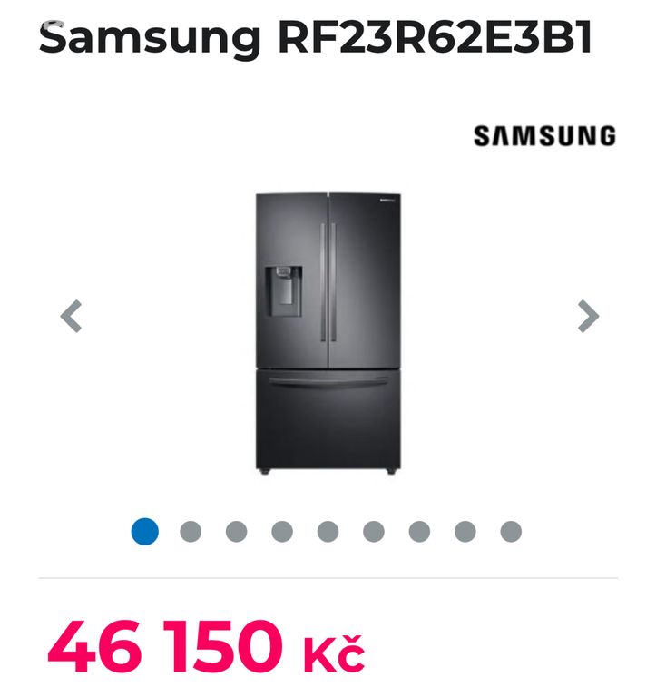 Nová Lednice Samsung/zaruka/-10.000kč