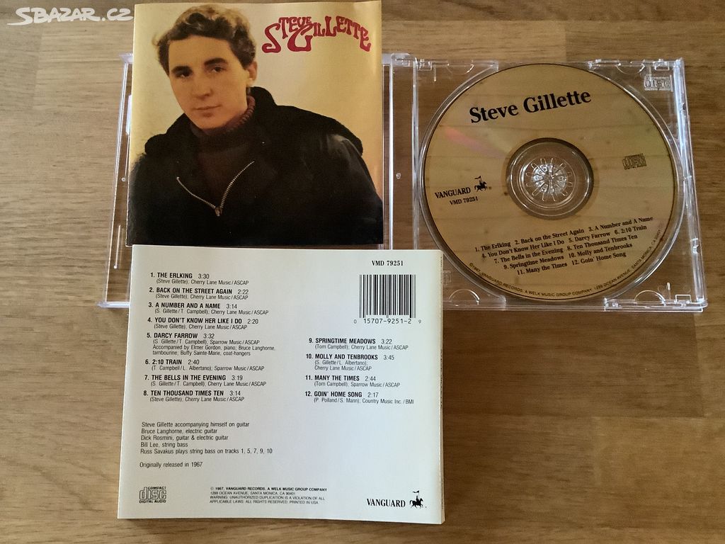 Steve Gillette CD USA