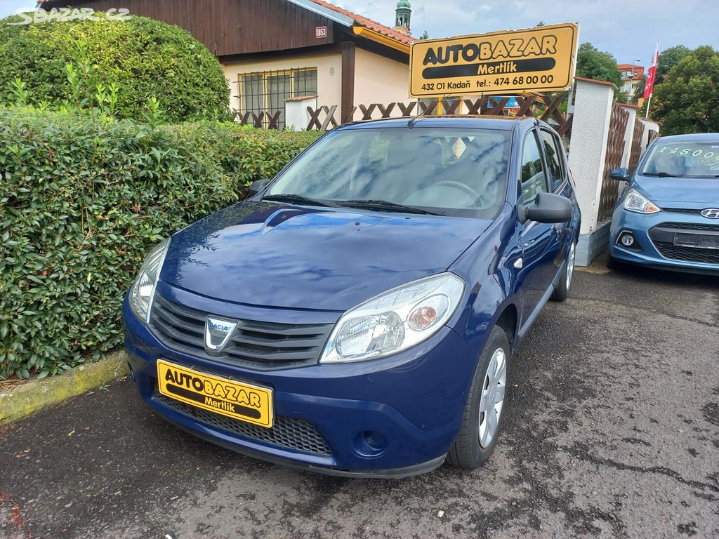 Dacia Sandero 1.2i jen 107.000 Km!