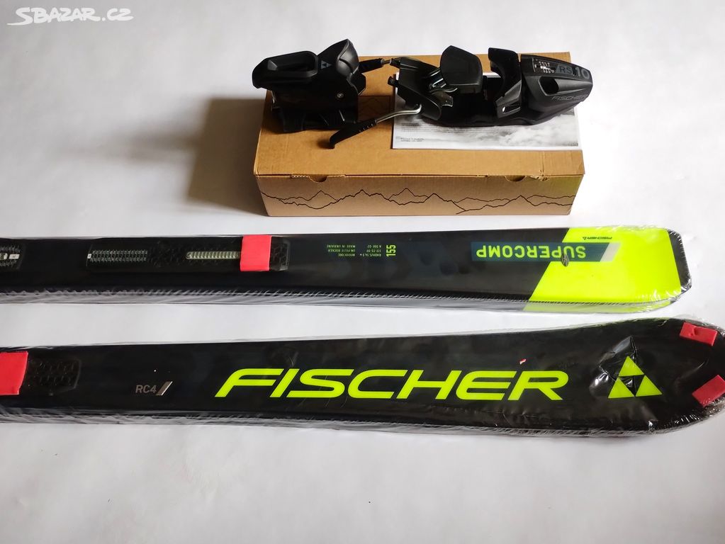 NOVÉ Fischer RC4 SUPERCOMP SLR Pro + vázání RS 10