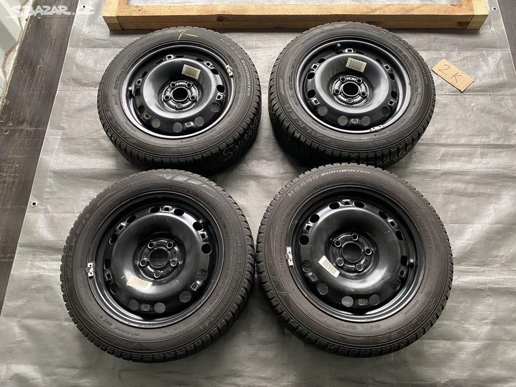 15 kola 5x100 mm, 4ks