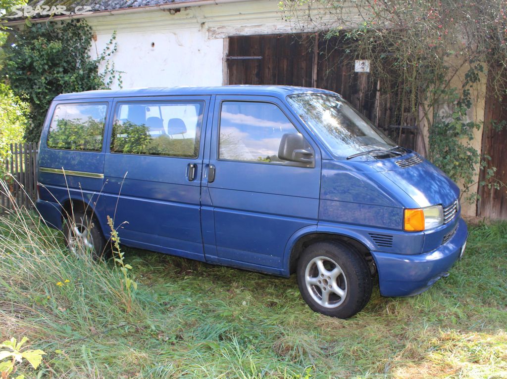 VW Transporter T4 1,9D, 7 míst, r.v. 1997