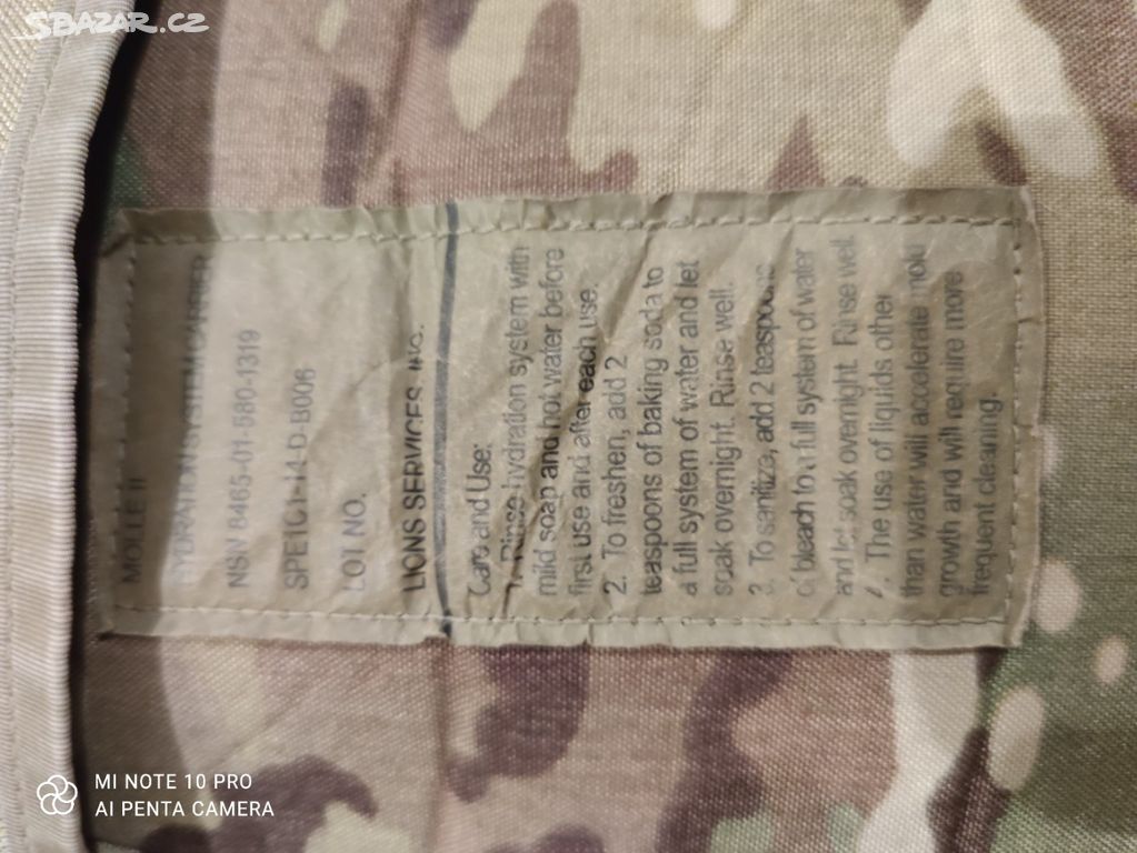 us army camelback OCP 05. Praha Sbazar.cz