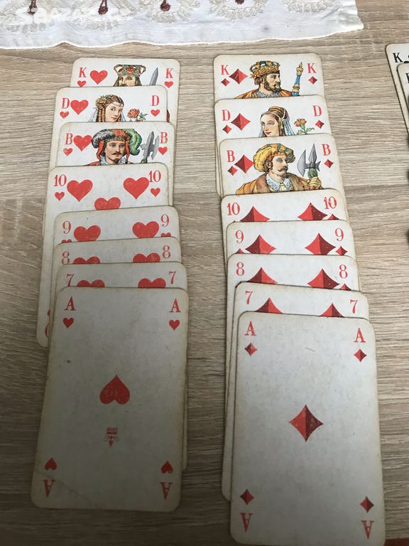 Retro hrací karty