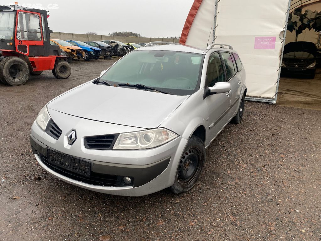 Renault Megane II 1,5DCI 78KW prodám náhradní díly