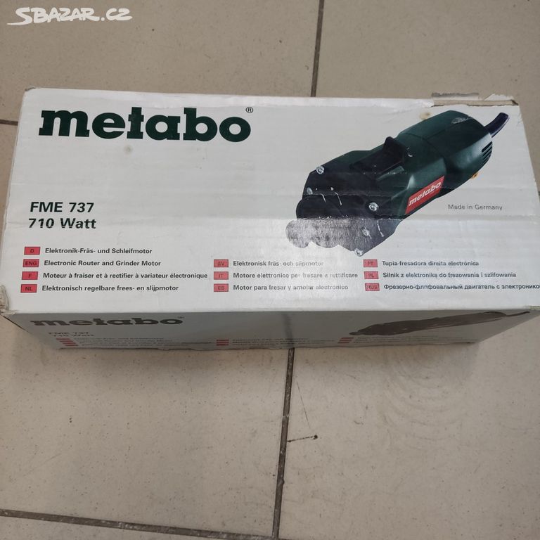 Metabo - Moteur à fraiser et à rectifier FME 737