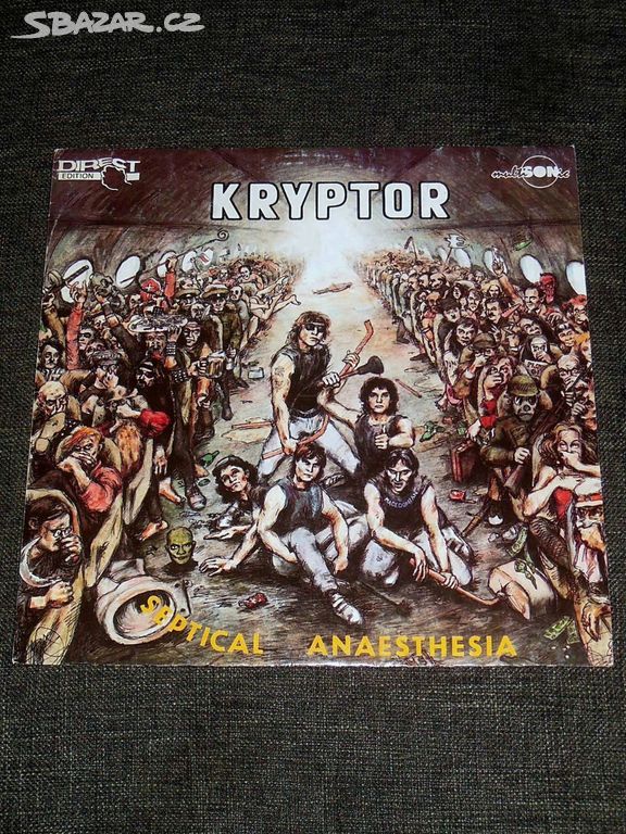 LP Kryptor - Septical Anaesthesia (1991) TOP STAV