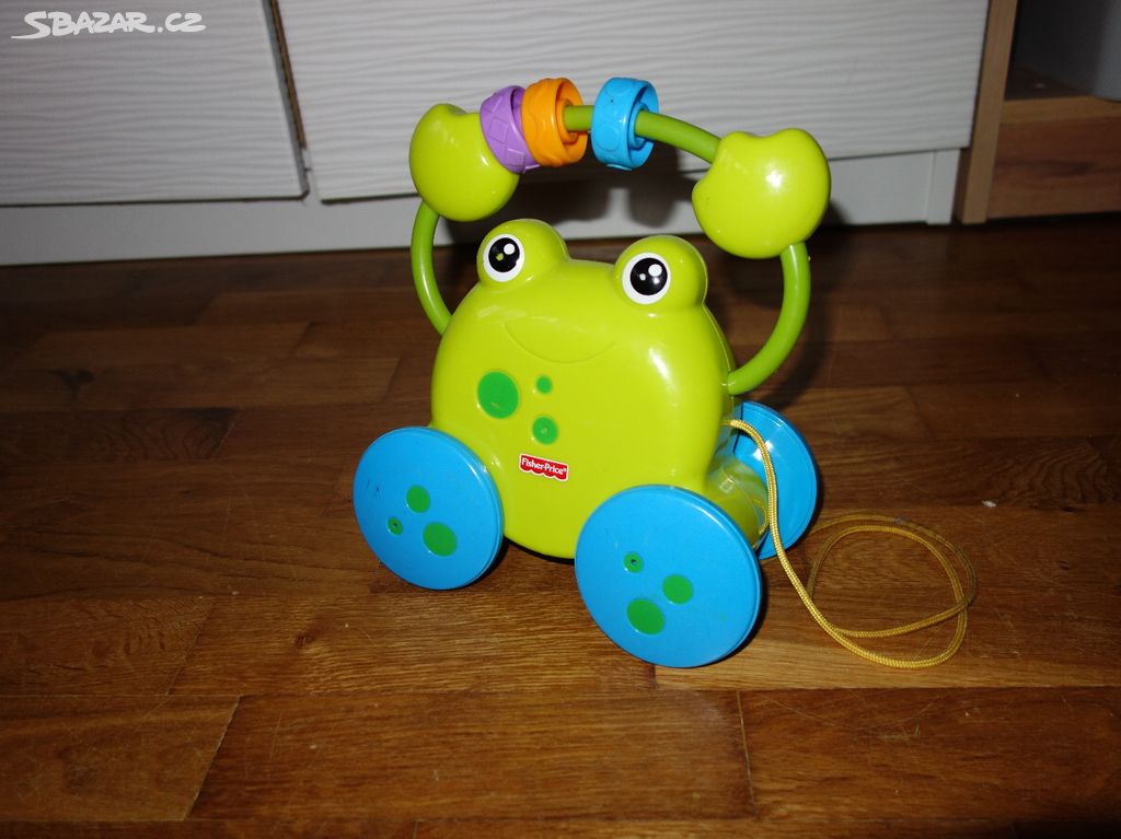 parádní tahací žába Fisher Price