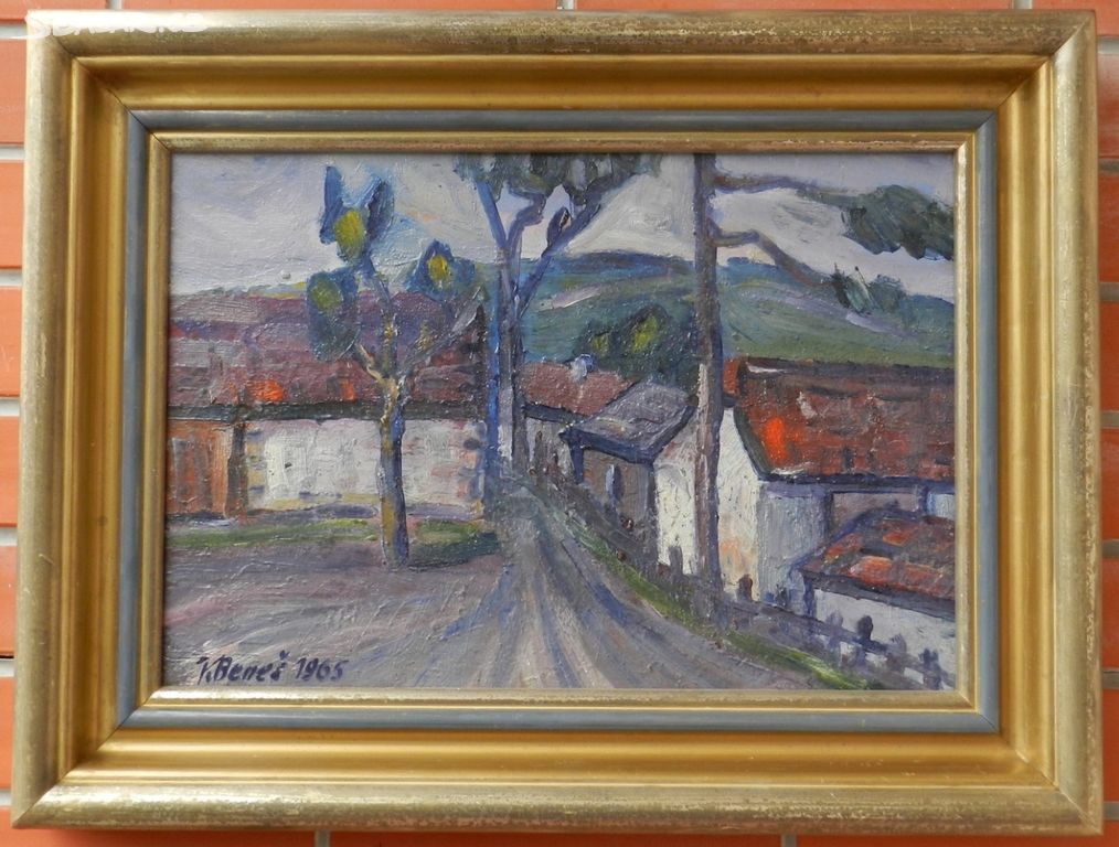 Beneš Vincent (1883-1979)-Na okraji Vesnice