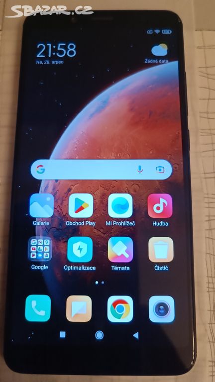 Mobil Xiaomi včetně nové SIM 100 Gb