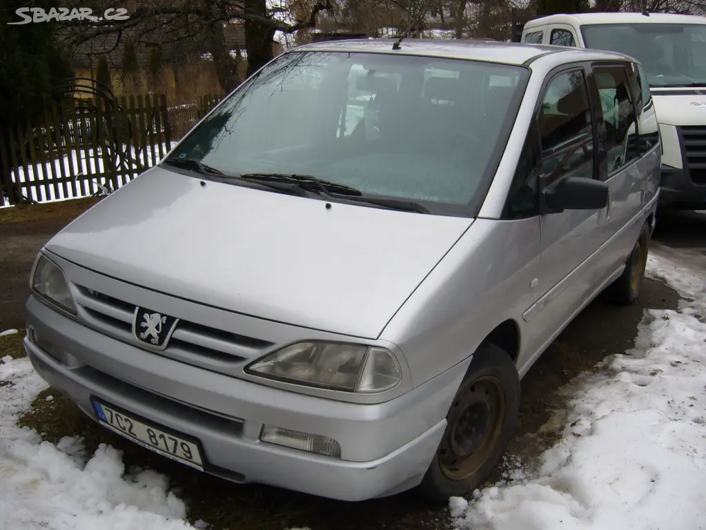 Peugeot 806, bez klíčů