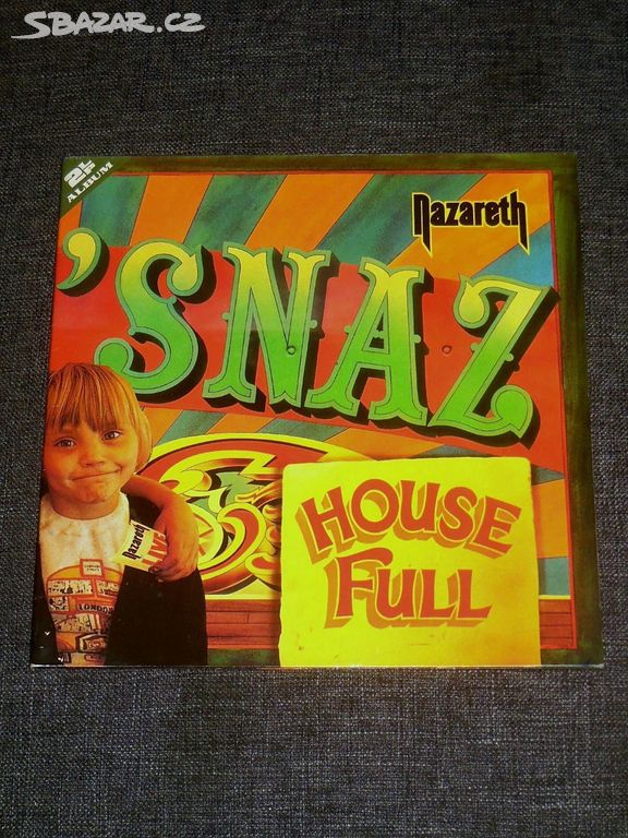 2LP Nazareth - 'Snaz (1981) / 1. PRESS /TOP STAV /