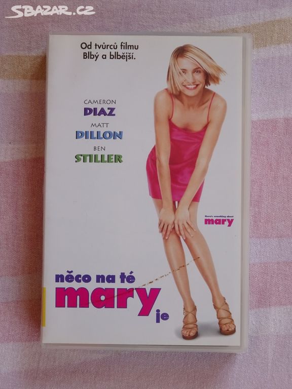 Originální videokazeta VHS Něco na té Mary je