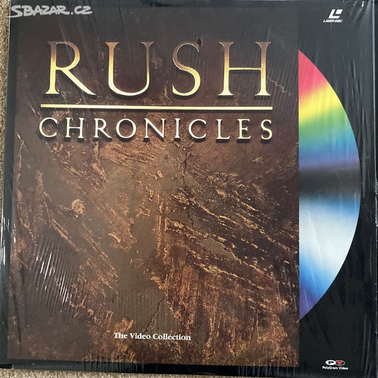 Nabízím Laser Disc RUSH Chronicles